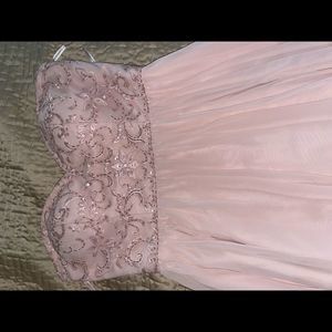 Pink formal dress